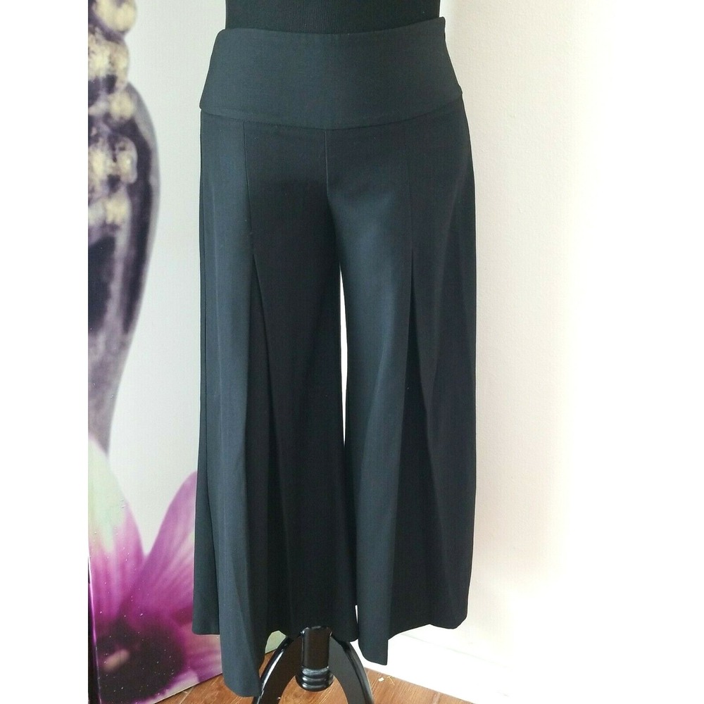 Margaret M Women's Black Side Zipper Flat Front Full Length Pants Sz 6 Canada